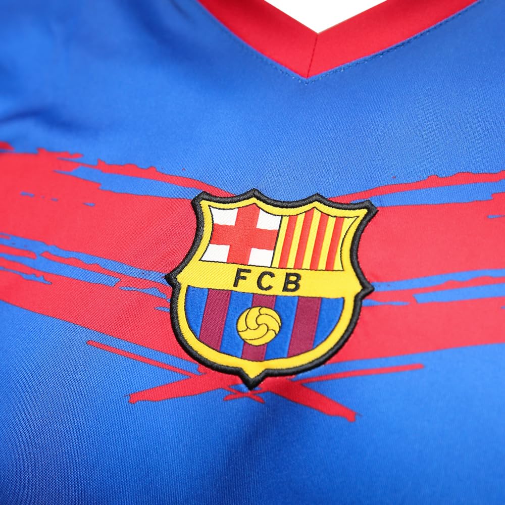 Icon Sports Officially Licensed FC Barcelona Game Day Shirt - Unisex Adult