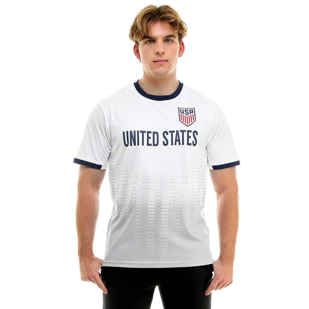 Icon Sports Officially Licensed US Soccer Federation Game Day Shirt - Unisex Adult