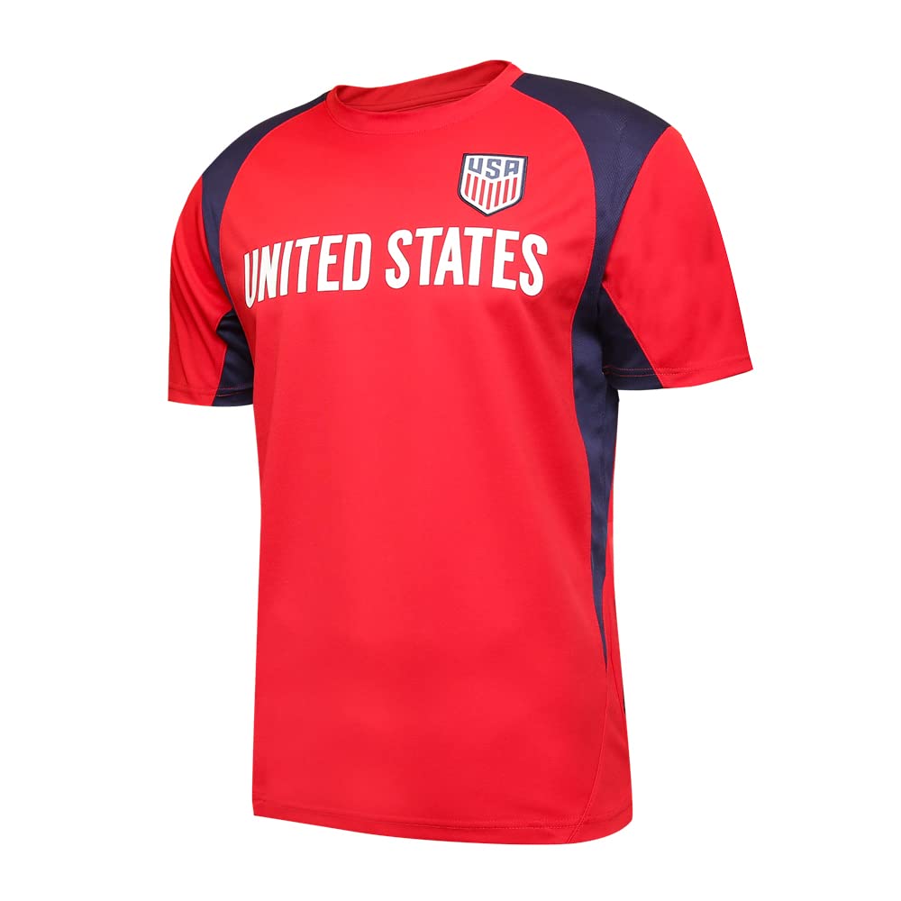 Icon Sports Officially Licensed US Soccer Federation Game Day Shirt - Unisex Adult