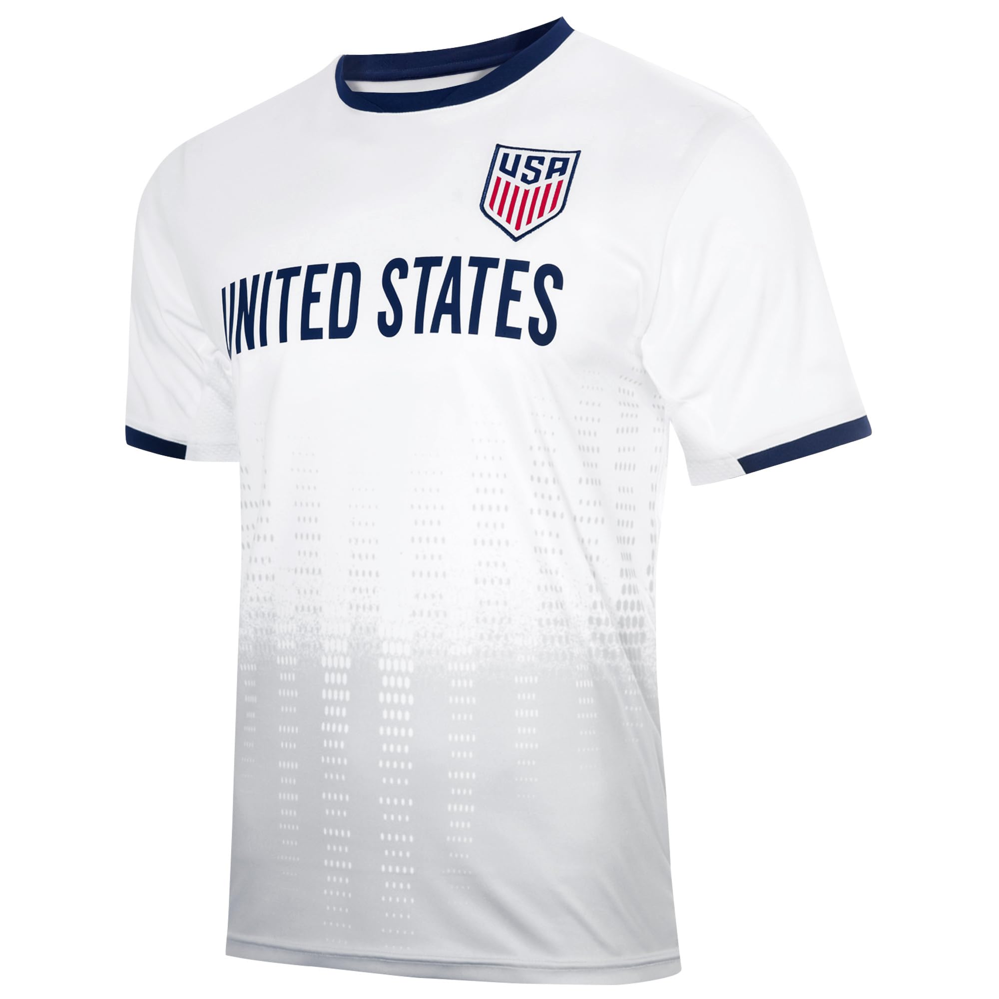 Icon Sports Officially Licensed US Soccer Federation Game Day Shirt - Unisex Adult
