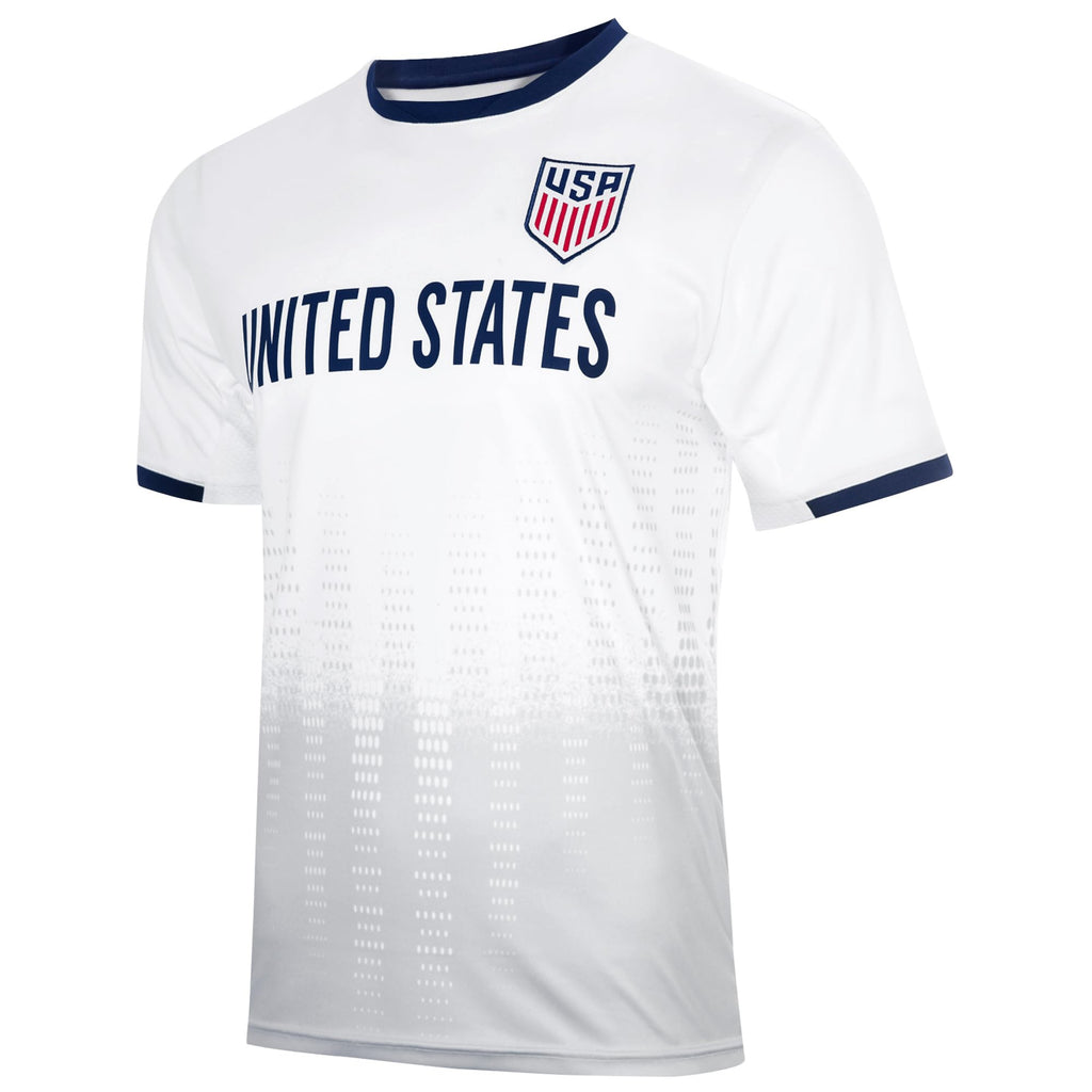Icon Sports Officially Licensed US Soccer Federation Game Day Shirt - Unisex Adult