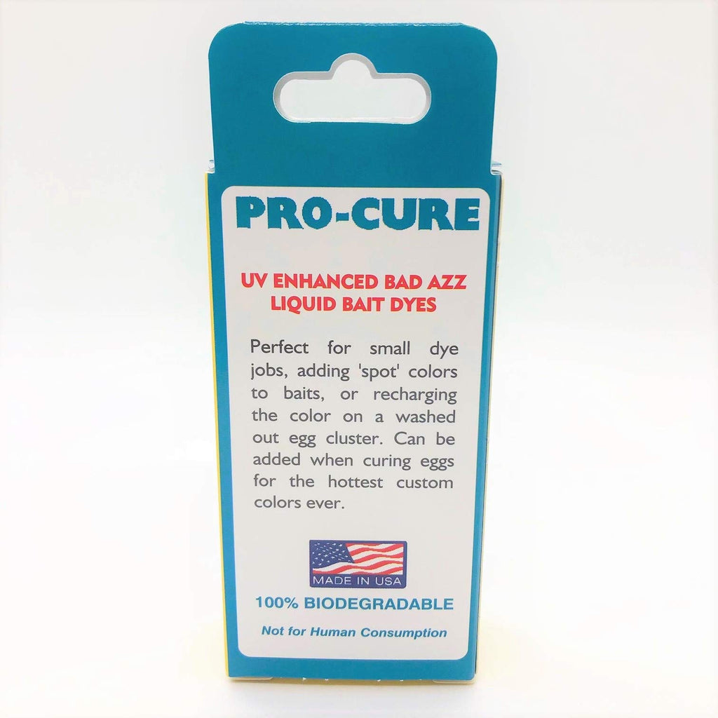 Pro-Cure Bad Azz Color Blast Liquid Bait Dye, 2 Ounce, Magenta Red/Hot Pink Fluorescent