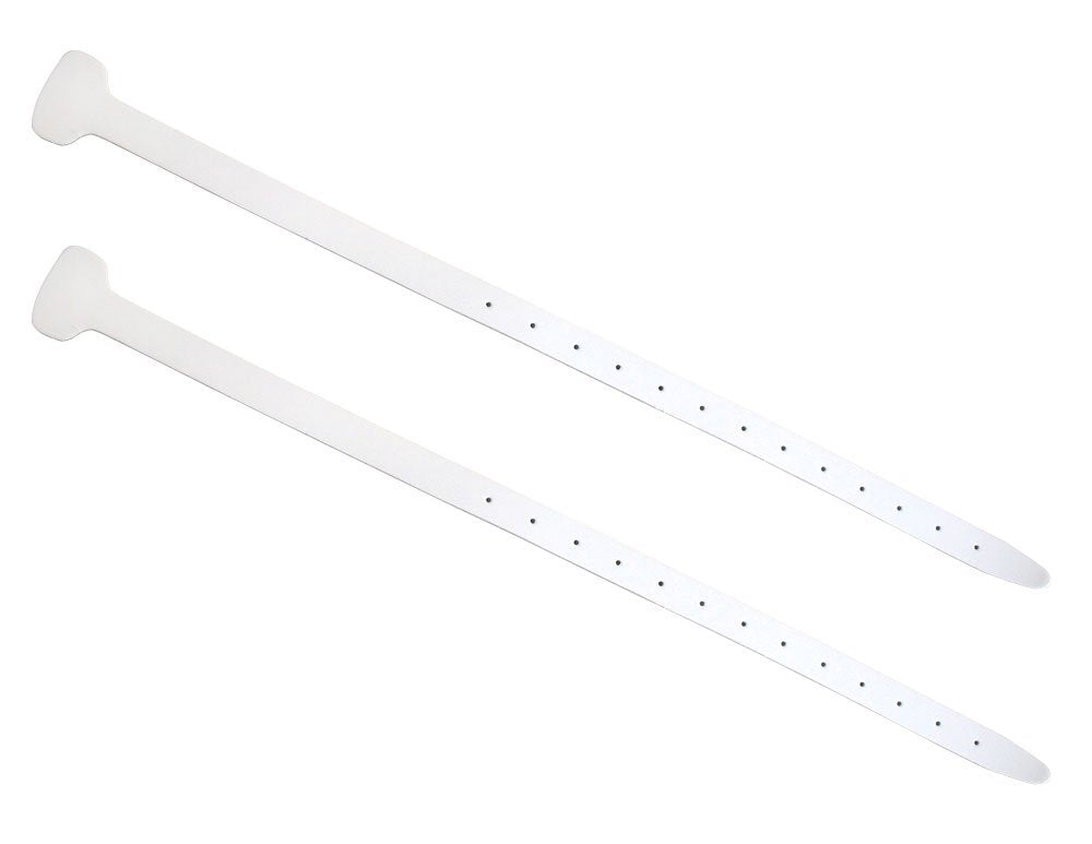 A&R Sports Hockey Goalie Knee Strap Pair, White