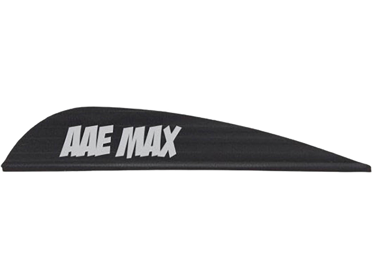 Arizona Archery Enterprises AAE Max Stealth Vanes for Fletching Arrows - 50 Count(Black)