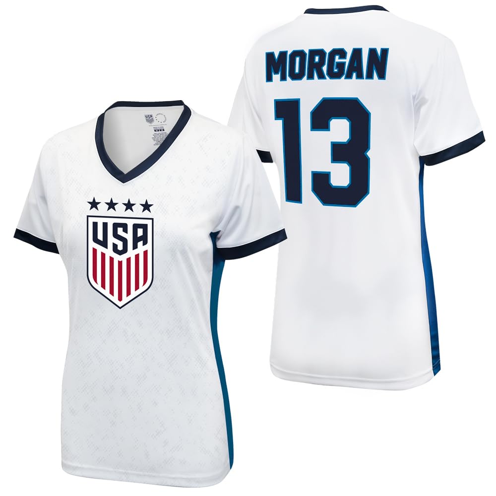 Icon Sports U.S.Women Soccer Game Day Tee - Officially Licensed Unisex Adult Short Sleeve Polyester T-Shirt
