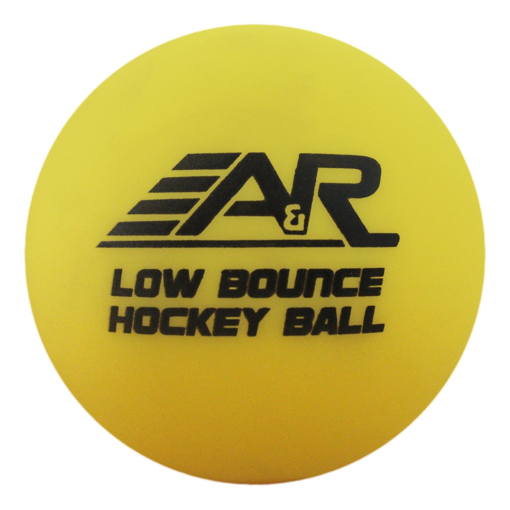 A&R Sports Low Bounce Multi Weather Street Hockey Balls (Pack of 3) (HKYBALL3PK)