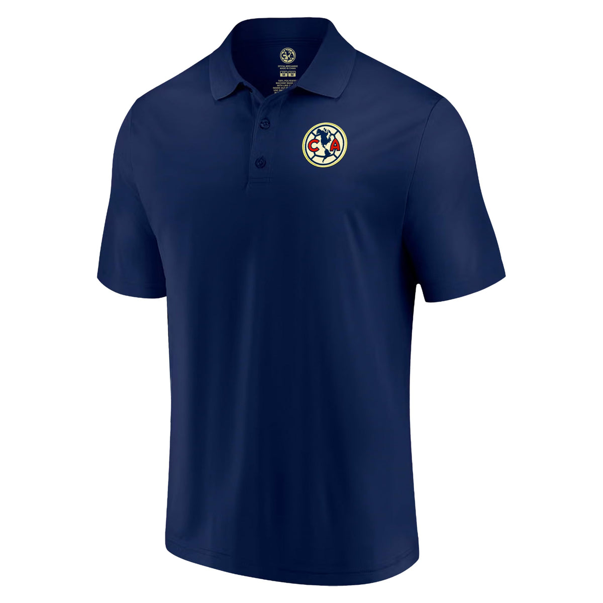 Icon Sports Officially Licensed Club América Soccer Polo Shirt - Unisex Adult - CA01PL Navy L