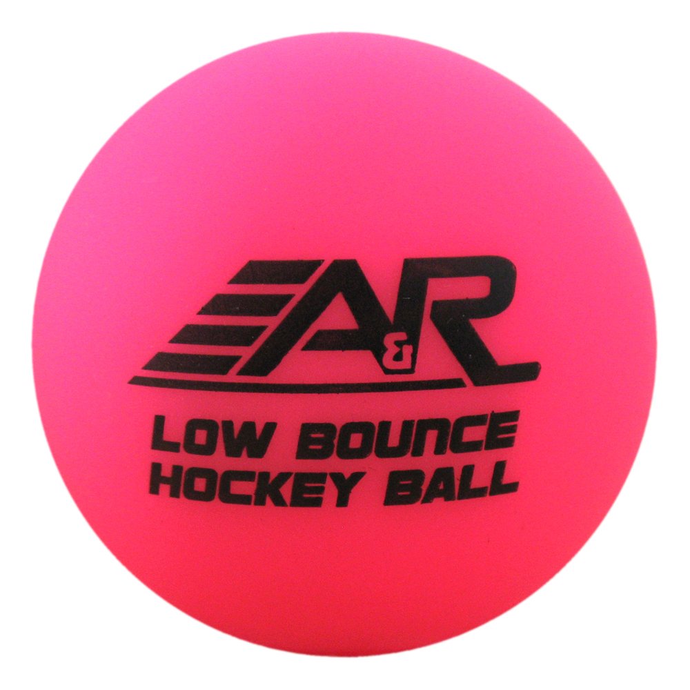 A&R Sports Low Bounce Multi Weather Street Hockey Balls (Pack of 3) (HKYBALL3PK)