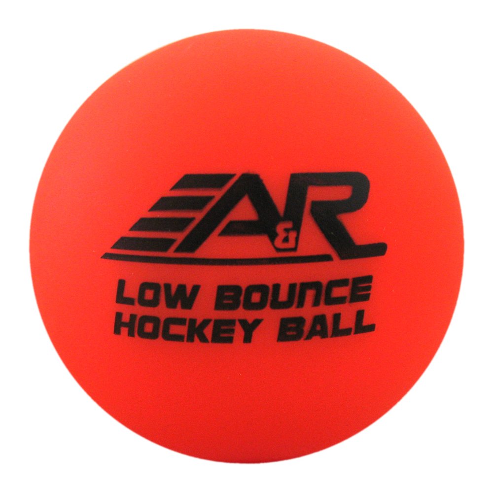 A&R Sports Low Bounce Multi Weather Street Hockey Balls (Pack of 3) (HKYBALL3PK)