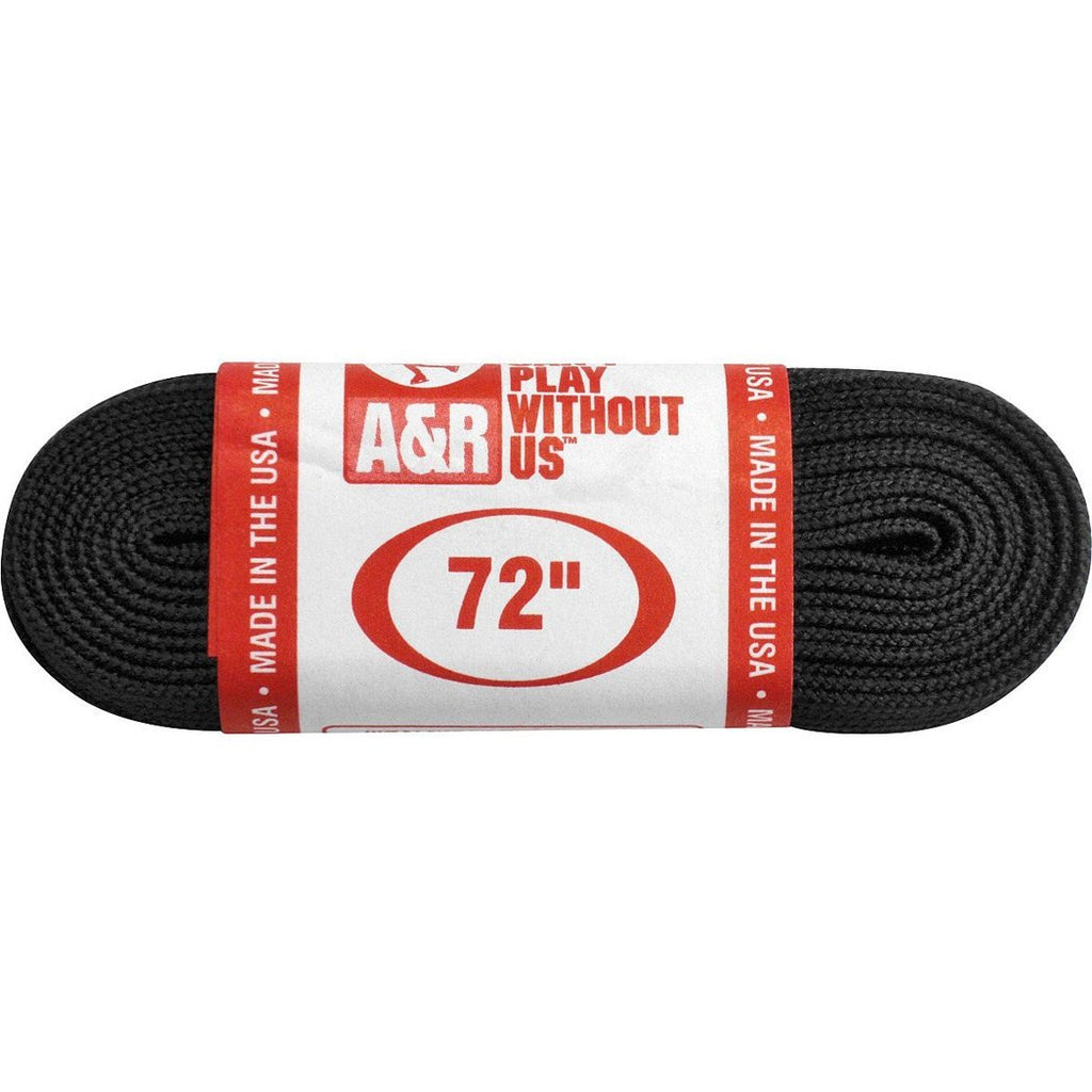 A&R Sports Figure Skate Laces, Black, 120-Inch