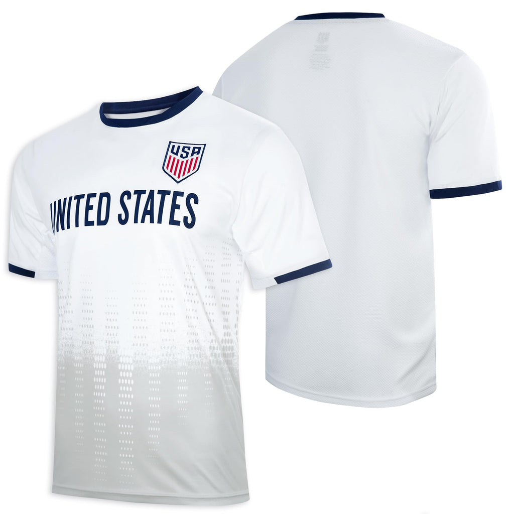 Icon Sports Officially Licensed US Soccer Federation Game Day Shirt - Unisex Adult