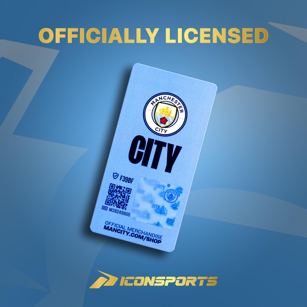 Icon Sports Officially Licensed Manchester City Jersey-| Striker, Large
