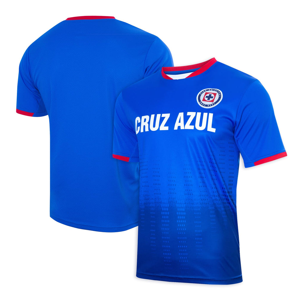 Cruz Azul Offically Licensed Jersey - Adult Soccer Game Day Jersey Inspired Shirt | Frequency, Royal, Small