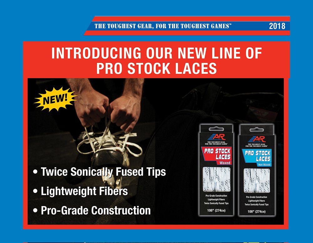 A&R Sports Pro-Stock Laces White 108"