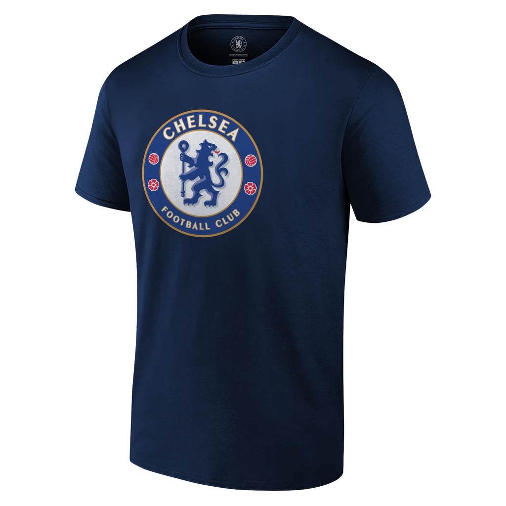 Icon Sports Officially Licensed Chelsea FC Cotton T-Shirt - Unisex Adult