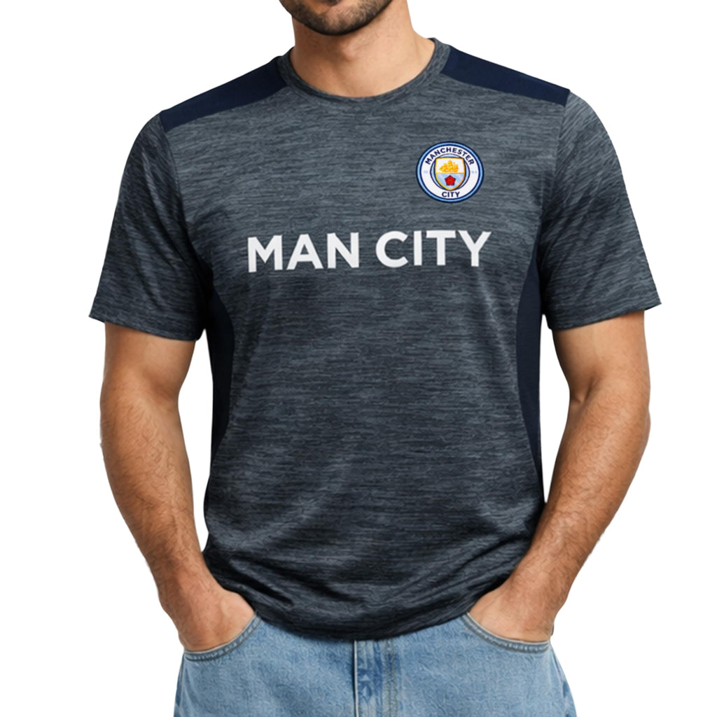 Icon Sports Officially Licensed Manchester City Jersey-| Striker, Large