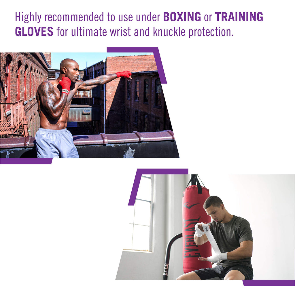 Everlast 4455PRP 120" Hand Wraps Purple 120"