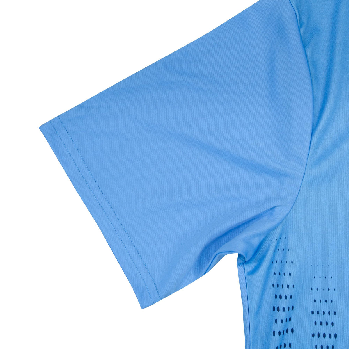 Icon Sports Manchester City FC Essential Game Day Polyester - Officially Licensed Unisex Adult Short Sleeve Soccer Polyester T-Shirt Lightblue S