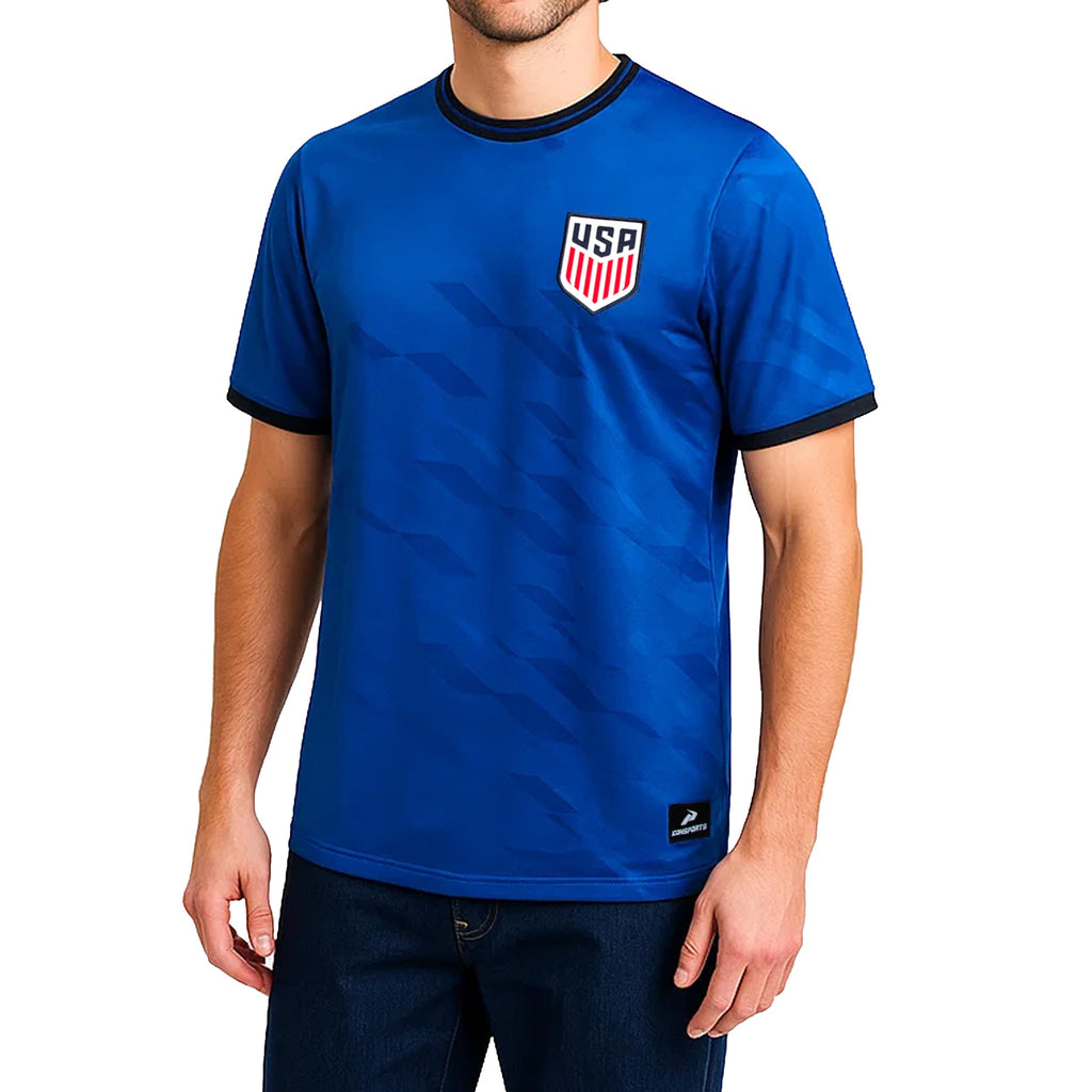 Icon Sports Officially Licensed US Soccer Federation Game Day Shirt - Unisex Adult