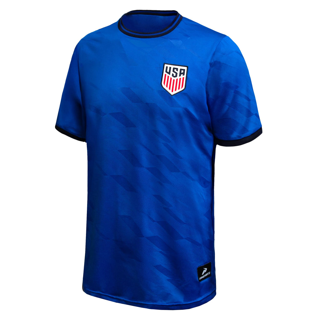Icon Sports Officially Licensed US Soccer Federation Game Day Shirt - Unisex Adult