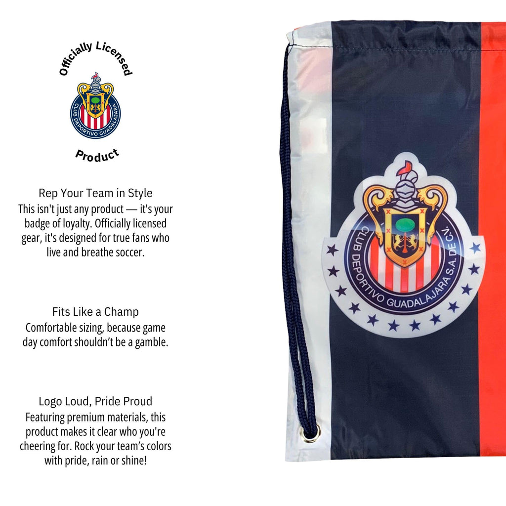 Icon Sports Officially Licensed Chivas de Guadalajara Cinch Bag Gym Sack