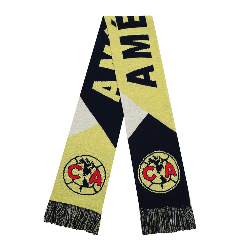 Icon Sports Official Club America Soccer Scarf - Unisex Adult