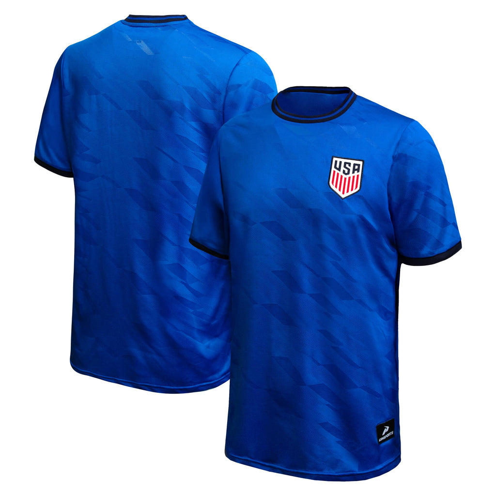 Icon Sports Officially Licensed US Soccer Federation Game Day Shirt - Unisex Adult