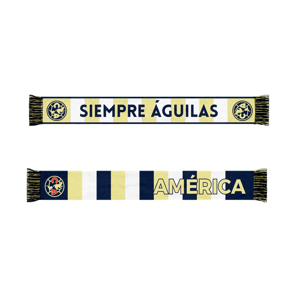 Icon Sports Official Club America Soccer Scarf - Unisex Adult