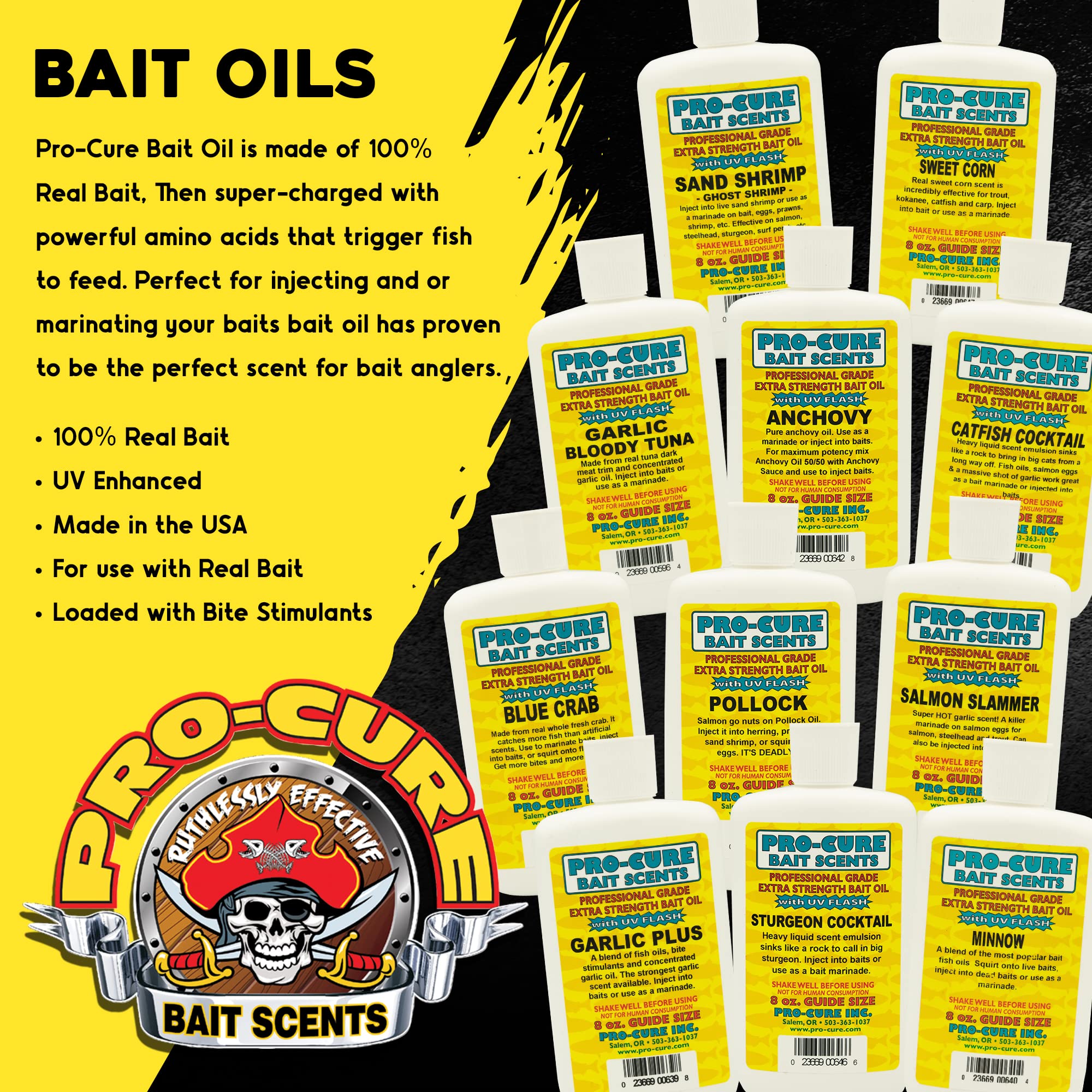 Pro-Cure Blue Crab Bait Oil