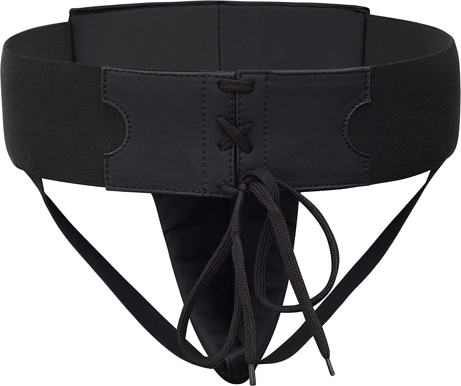 RDX Groin Protector for Boxing, Muay Thai, Kickboxing and MMA Fighting, Maya Hide Leather Abdo Gear for Martial Arts Training, Men Jockstrap Abdominal Protector for Sparring, Taekwondo and Grappling