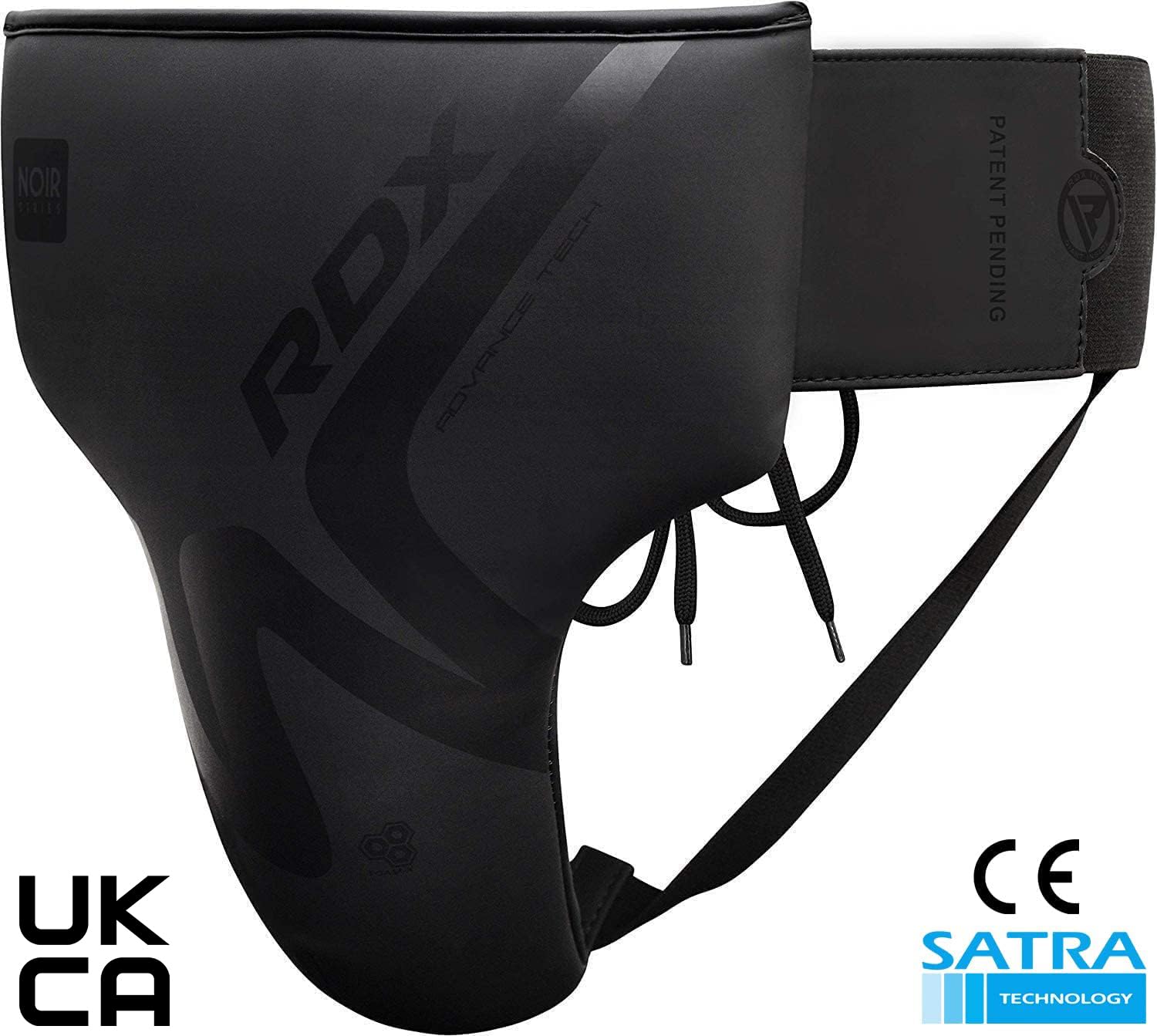 RDX Groin Protector for Boxing, Muay Thai, Kickboxing and MMA Fighting, Maya Hide Leather Abdo Gear for Martial Arts Training, Men Jockstrap Abdominal Protector for Sparring, Taekwondo and Grappling