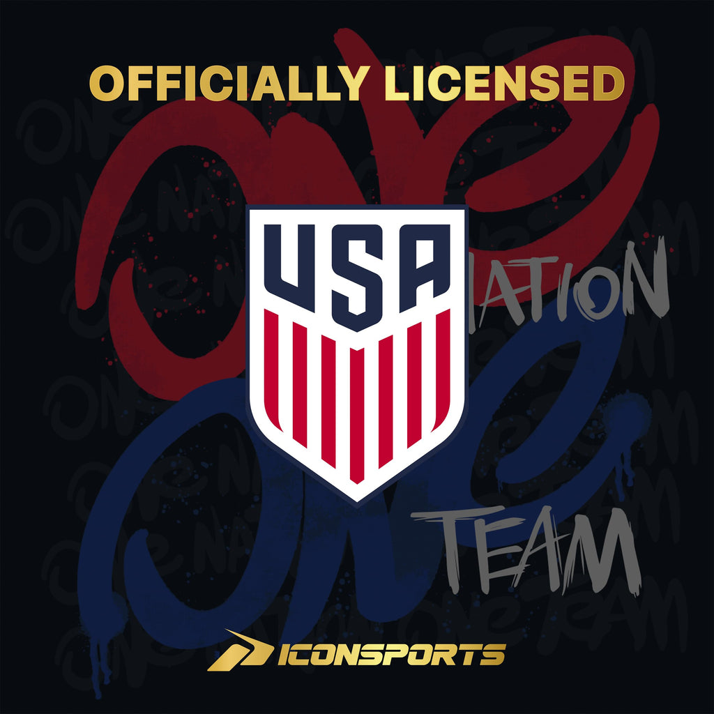 Icon Sports Officially Licensed US Soccer Federation Game Day Shirt - Unisex Adult